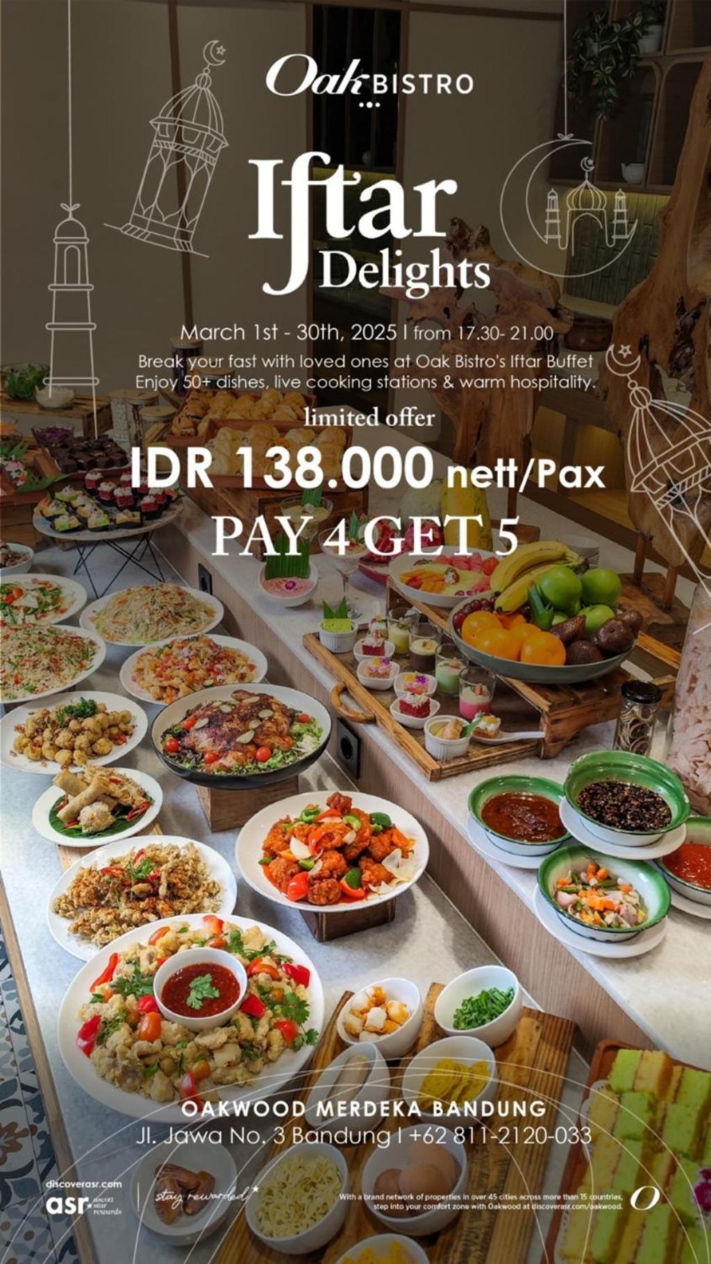 Oakwood Merdeka Bandung Esterno foto